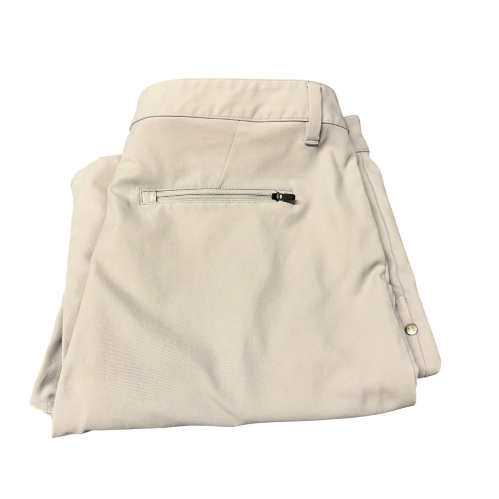 Vuori Cascade Tech Chino Pants Mens 34 (35x29) Light Gray Athletic Slim Fit